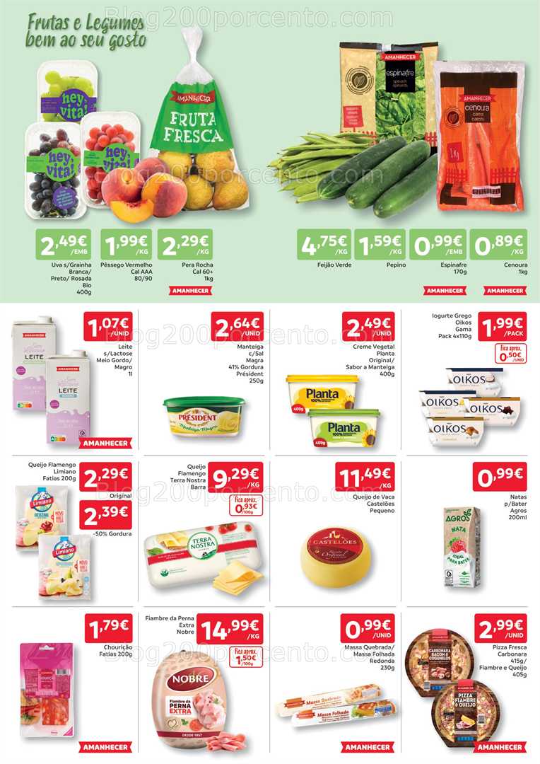 Antevisão Folheto AMANHECER Promoções de 11 a 17 setembro