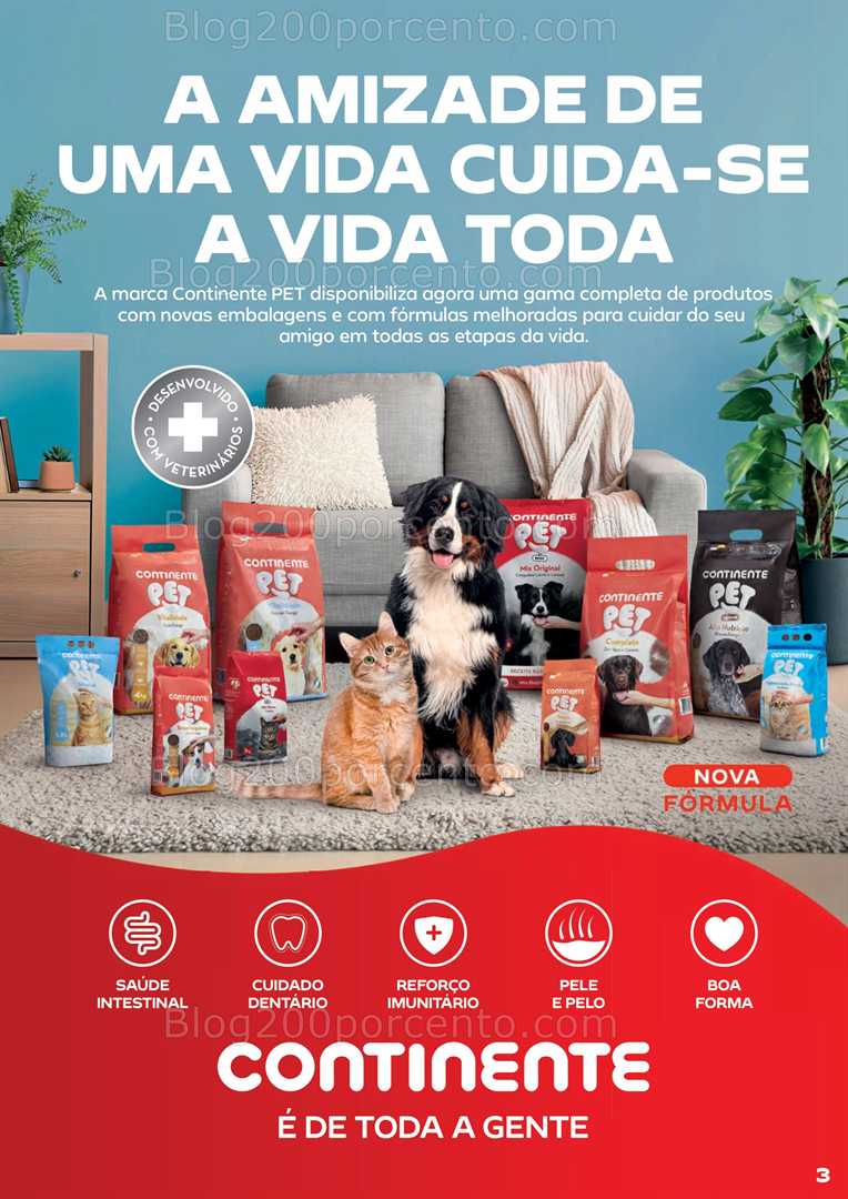 Antevisão Folheto CONTINENTE Feira Animal Promoções de 30 setembro a 19 outubro