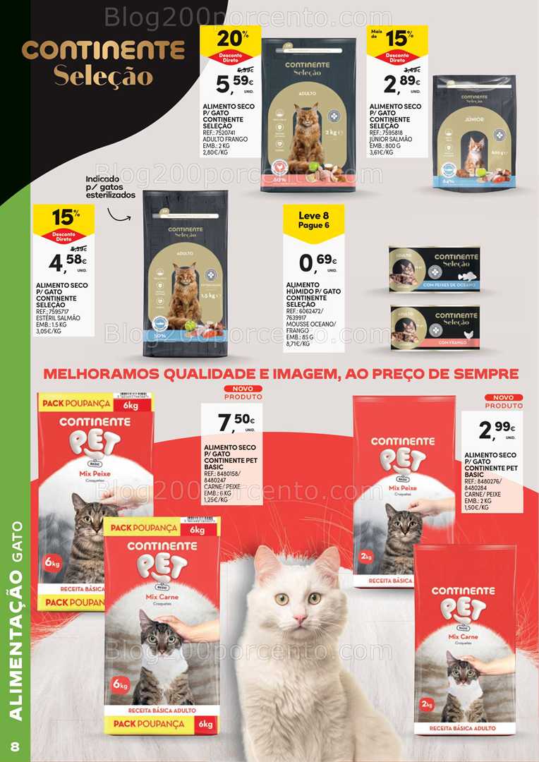 Antevisão Folheto CONTINENTE Feira Animal Promoções de 30 setembro a 19 outubro