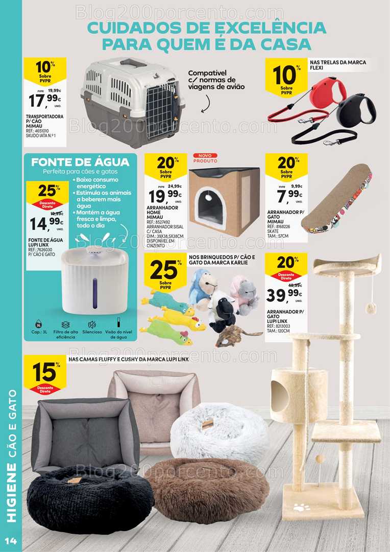 Antevisão Folheto CONTINENTE Feira Animal Promoções de 30 setembro a 19 outubro