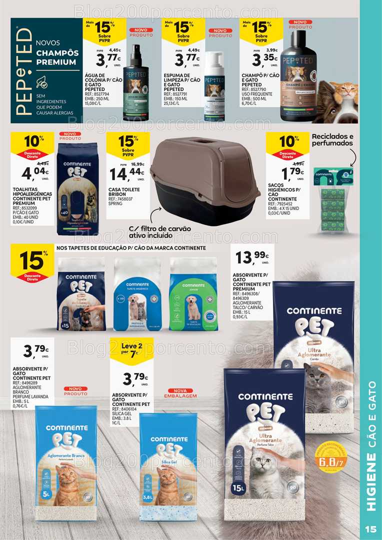 Antevisão Folheto CONTINENTE Feira Animal Promoções de 30 setembro a 19 outubro