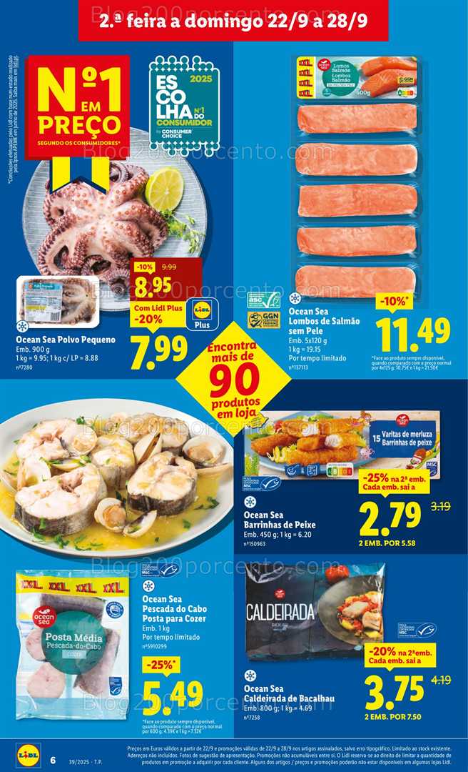 Antevisão Folheto LIDL Promoções de 22 a 28 setembro