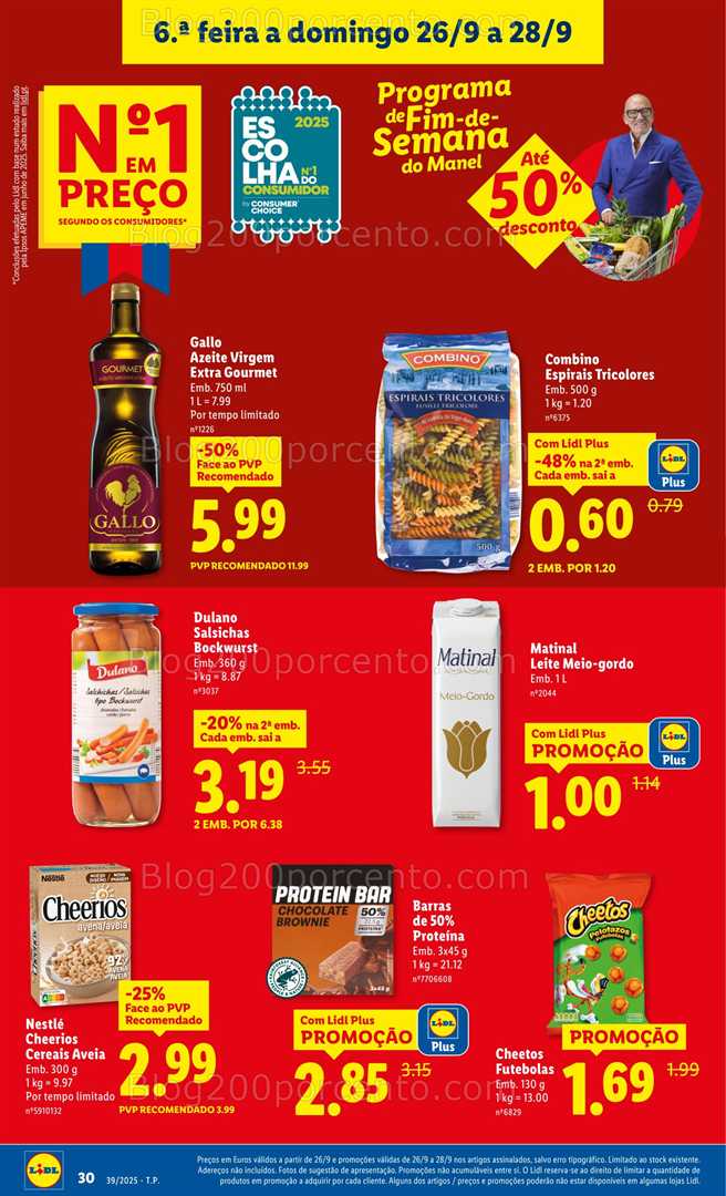 Antevisão Folheto LIDL Promoções de 22 a 28 setembro