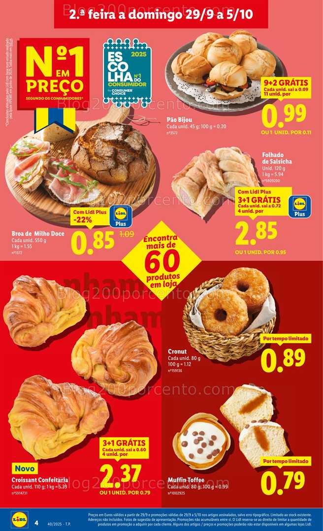 Antevisão Folheto LIDL Promoções de 29 setembro a 5 outubro - Edição Digital