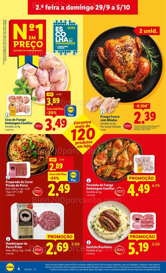 Antevisão Folheto LIDL Promoções de 29 setembro a 5 outubro - Edição Digital