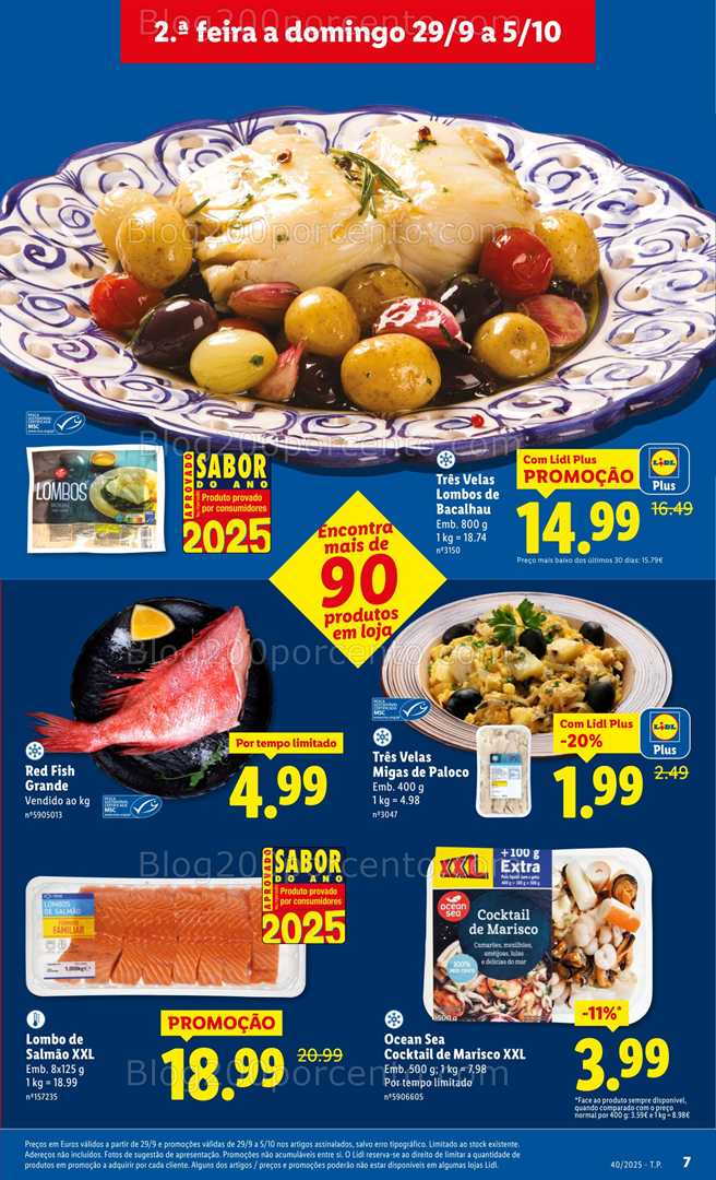 Antevisão Folheto LIDL Promoções de 29 setembro a 5 outubro - Edição Digital