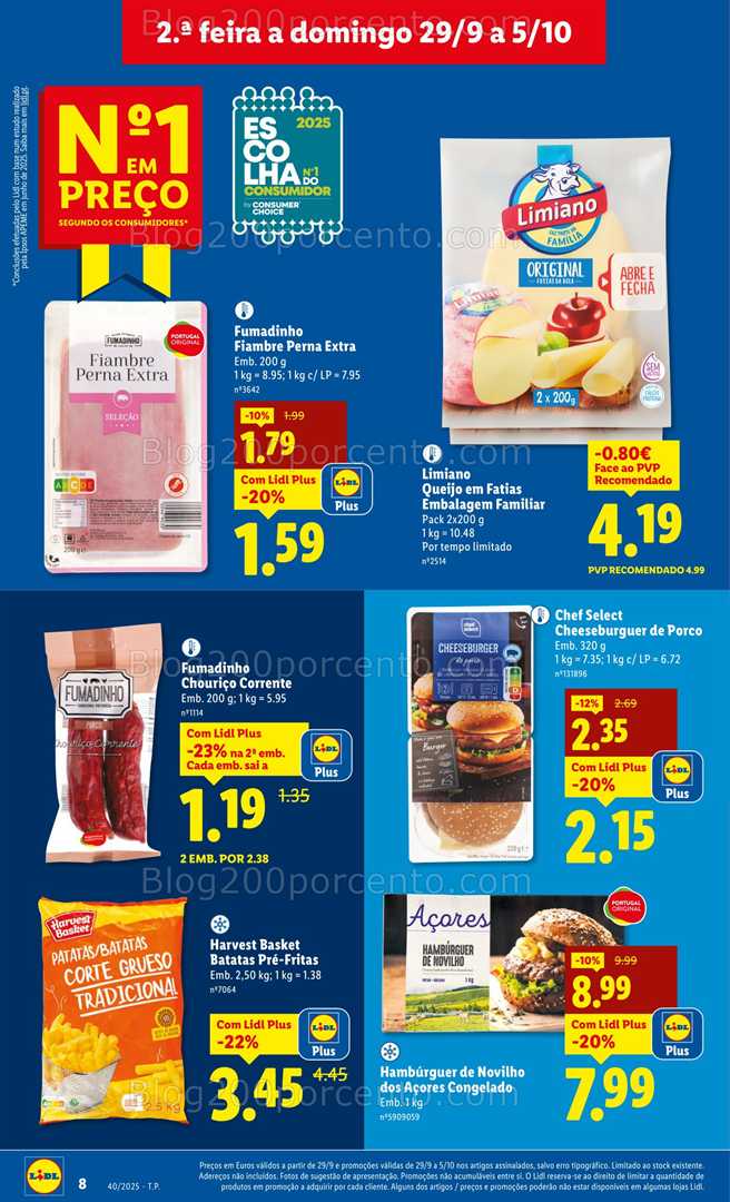 Antevisão Folheto LIDL Promoções de 29 setembro a 5 outubro - Edição Digital