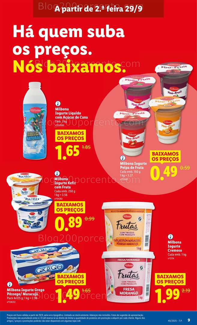 Antevisão Folheto LIDL Promoções de 29 setembro a 5 outubro - Edição Digital