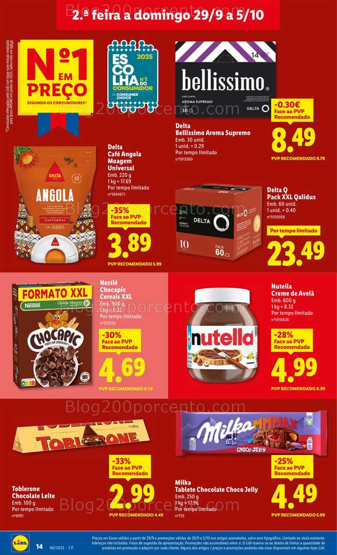 Antevisão Folheto LIDL Promoções de 29 setembro a 5 outubro - Edição Digital