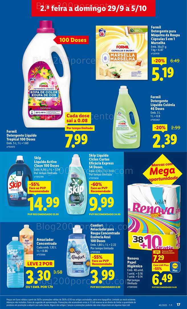 Antevisão Folheto LIDL Promoções de 29 setembro a 5 outubro - Edição Digital