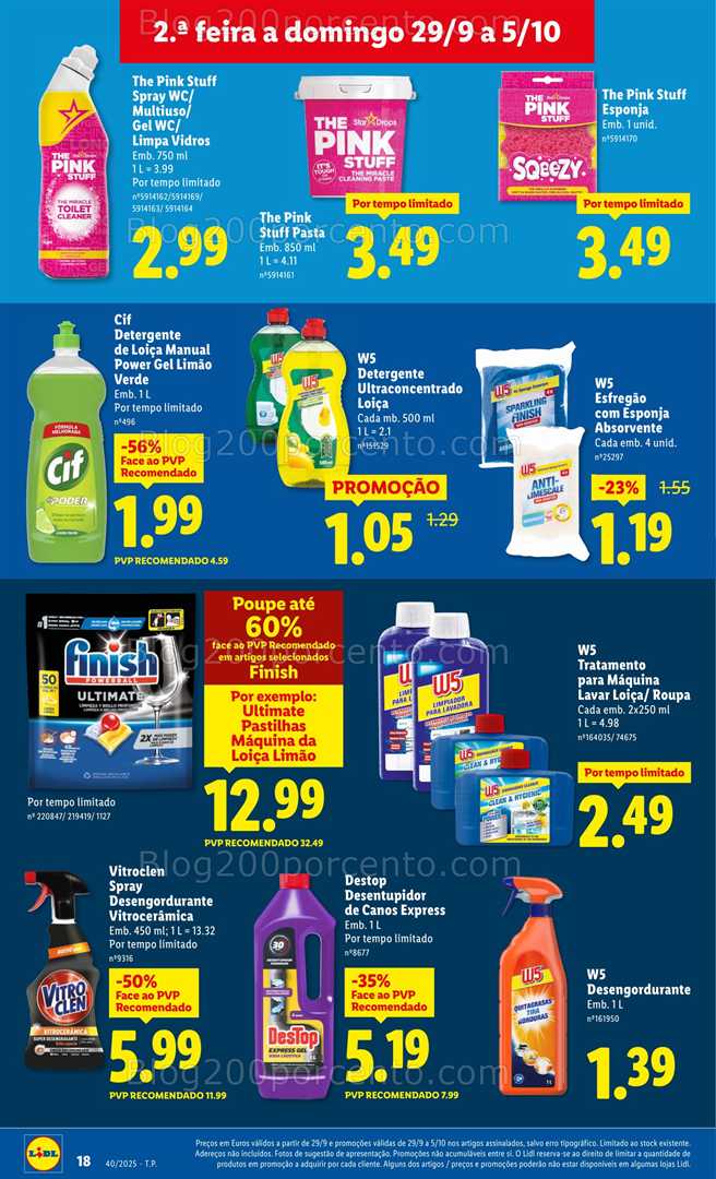 Antevisão Folheto LIDL Promoções de 29 setembro a 5 outubro - Edição Digital