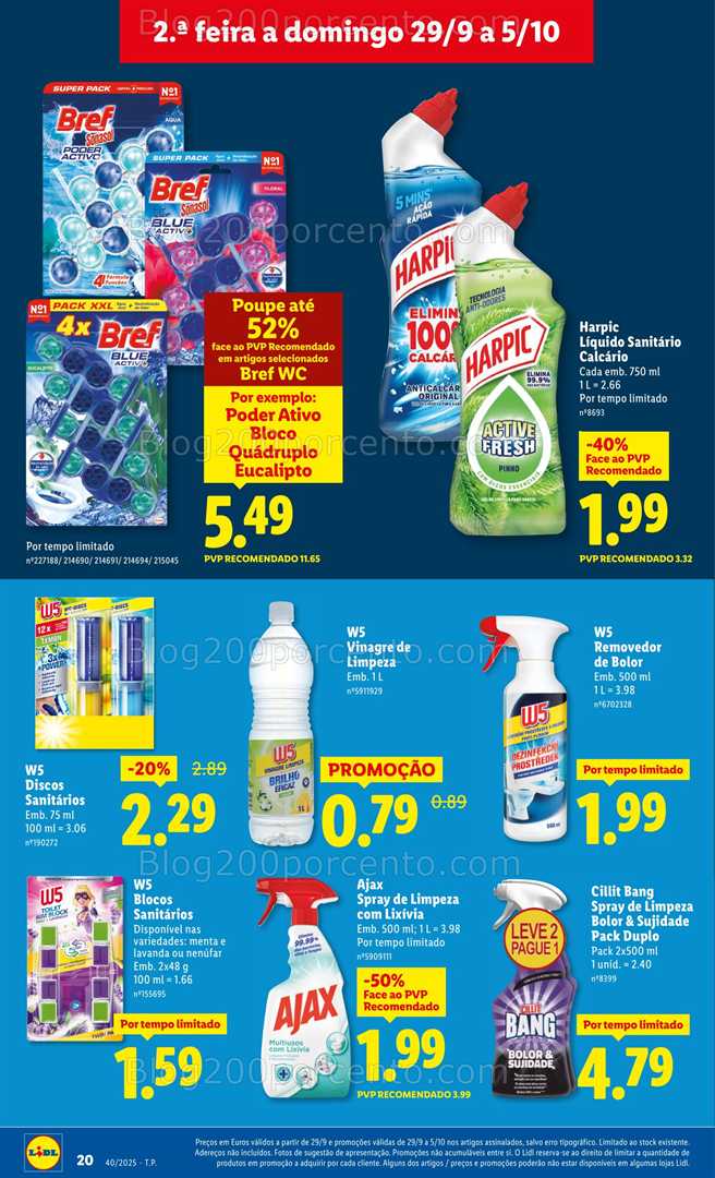 Antevisão Folheto LIDL Promoções de 29 setembro a 5 outubro - Edição Digital
