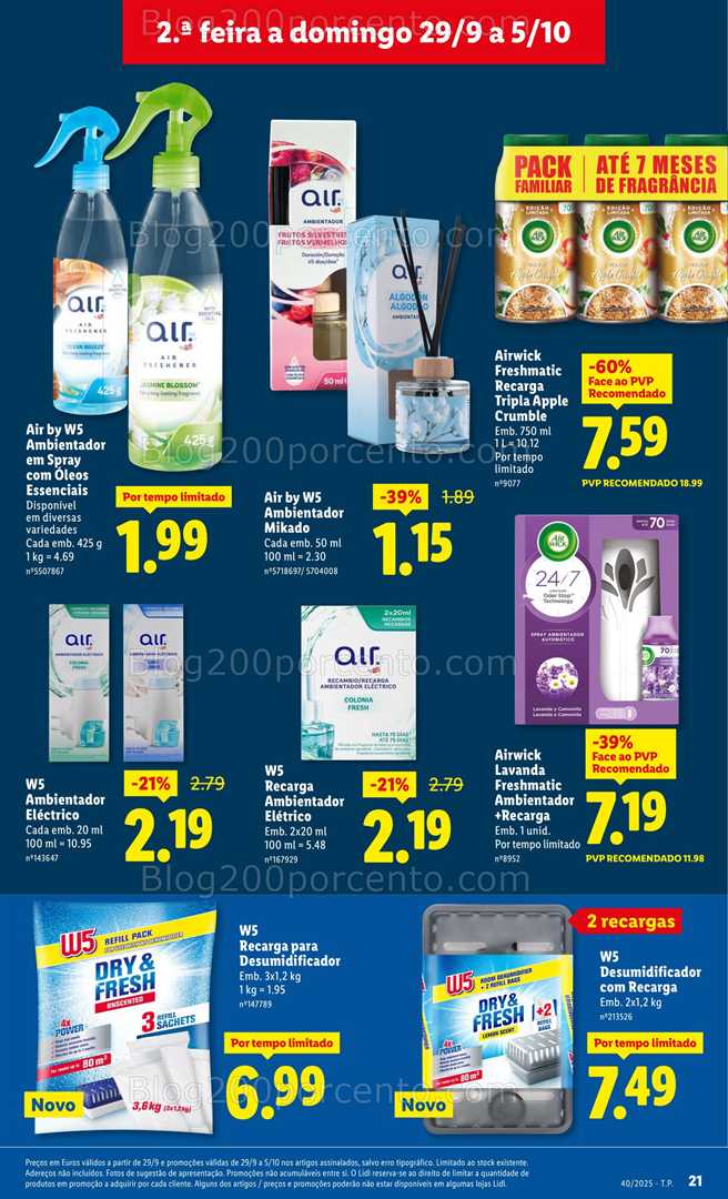 Antevisão Folheto LIDL Promoções de 29 setembro a 5 outubro - Edição Digital
