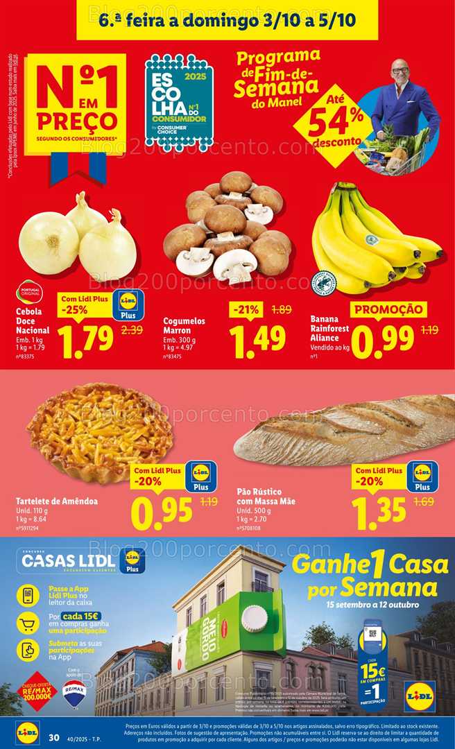 Antevisão Folheto LIDL Promoções de 29 setembro a 5 outubro - Edição Digital