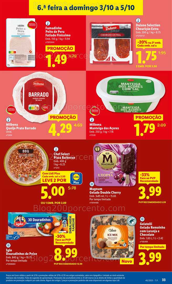 Antevisão Folheto LIDL Promoções de 29 setembro a 5 outubro - Edição Digital