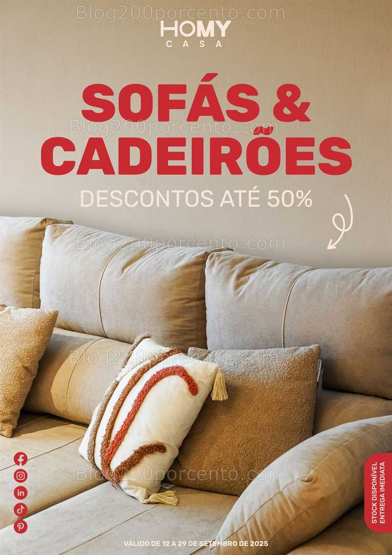 Antevisão Folheto HOMY CASA Promoções até 29 setembro