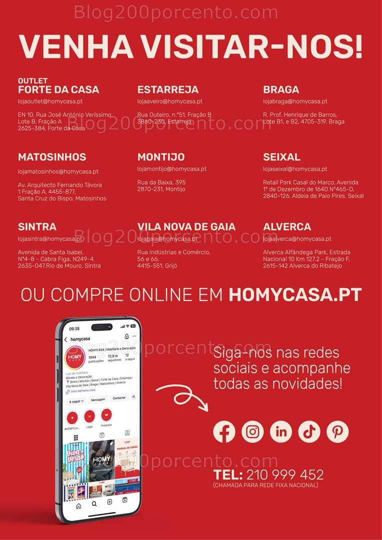 Antevisão Folheto HOMY CASA Promoções até 29 setembro
