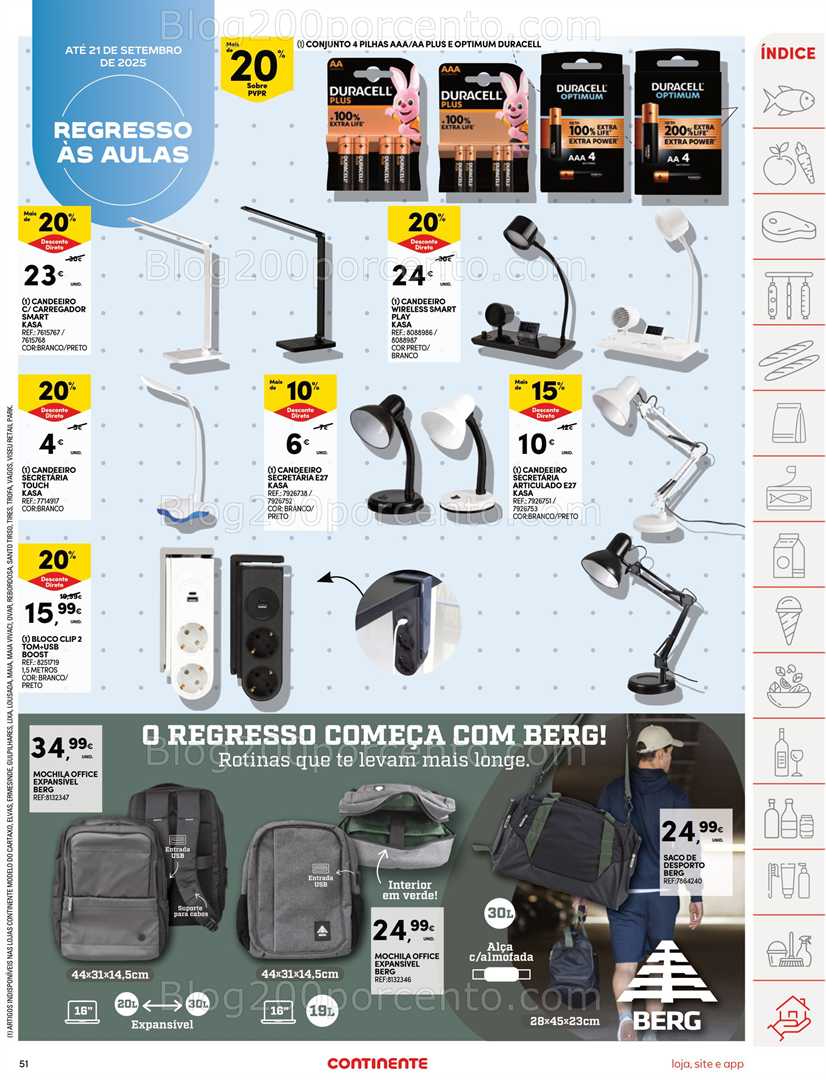 Antevisão Folheto CONTINENTE Promoções de 9 a 15 setembro - Edição Digital