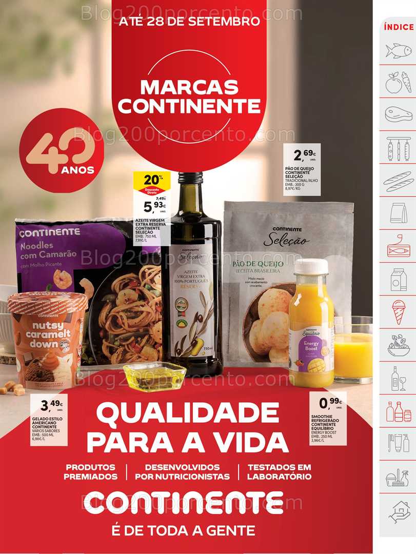 Antevisão Folheto CONTINENTE Promoções de 16 a 22 setembro - Versão Digital