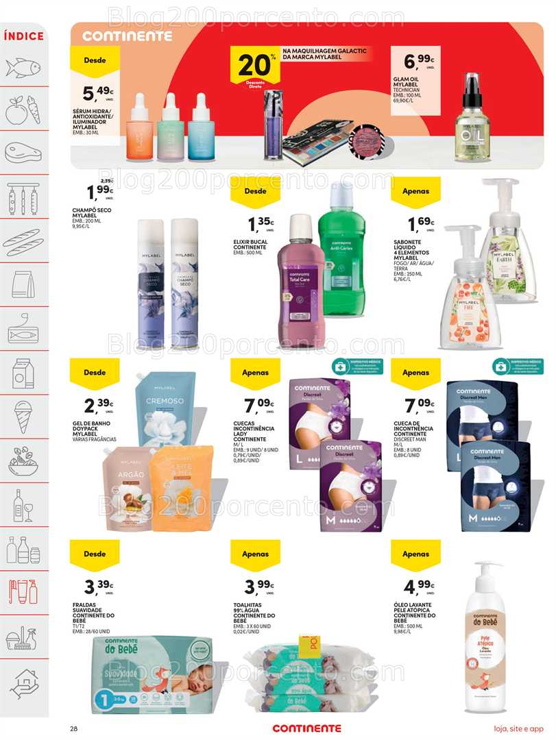 Antevisão Folheto CONTINENTE Promoções de 16 a 22 setembro - Versão Digital