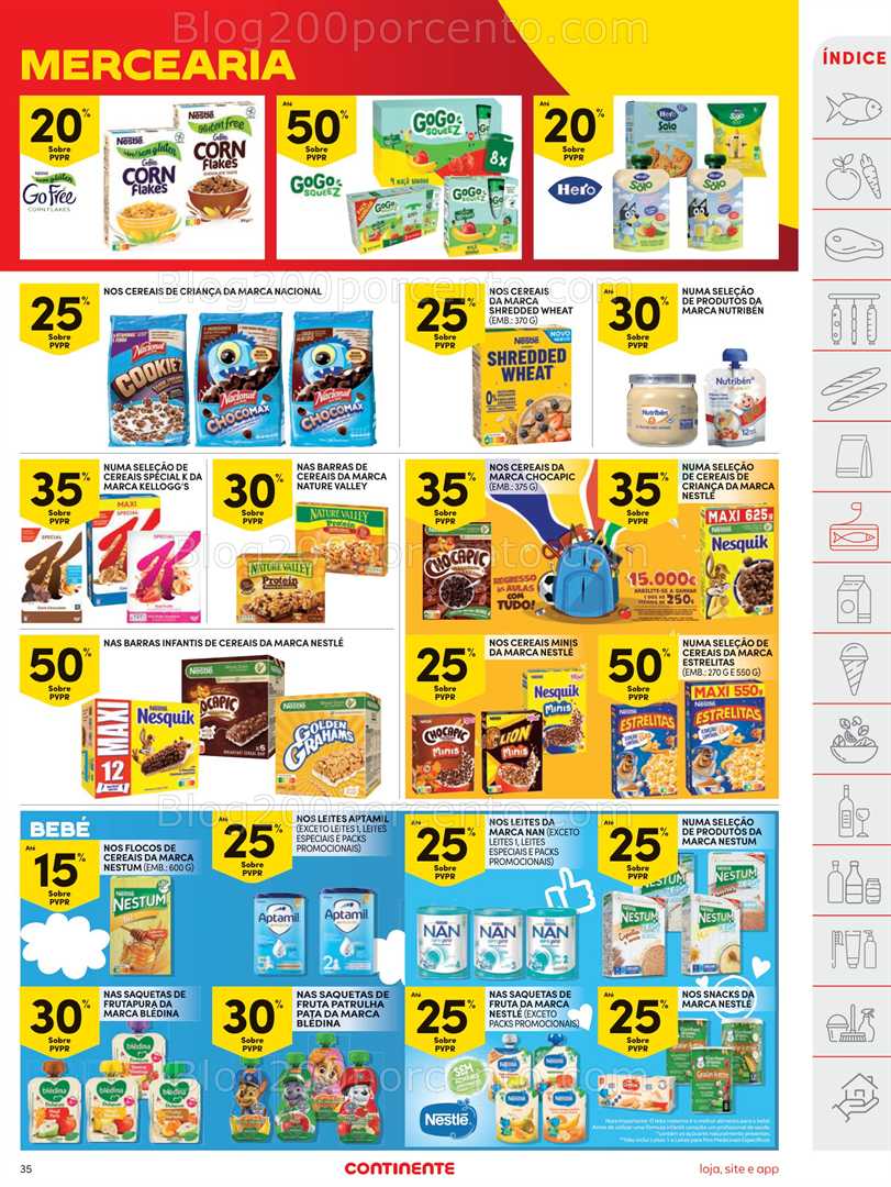Antevisão Folheto CONTINENTE Promoções de 16 a 22 setembro - Versão Digital