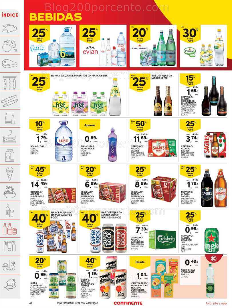 Antevisão Folheto CONTINENTE Promoções de 16 a 22 setembro - Versão Digital