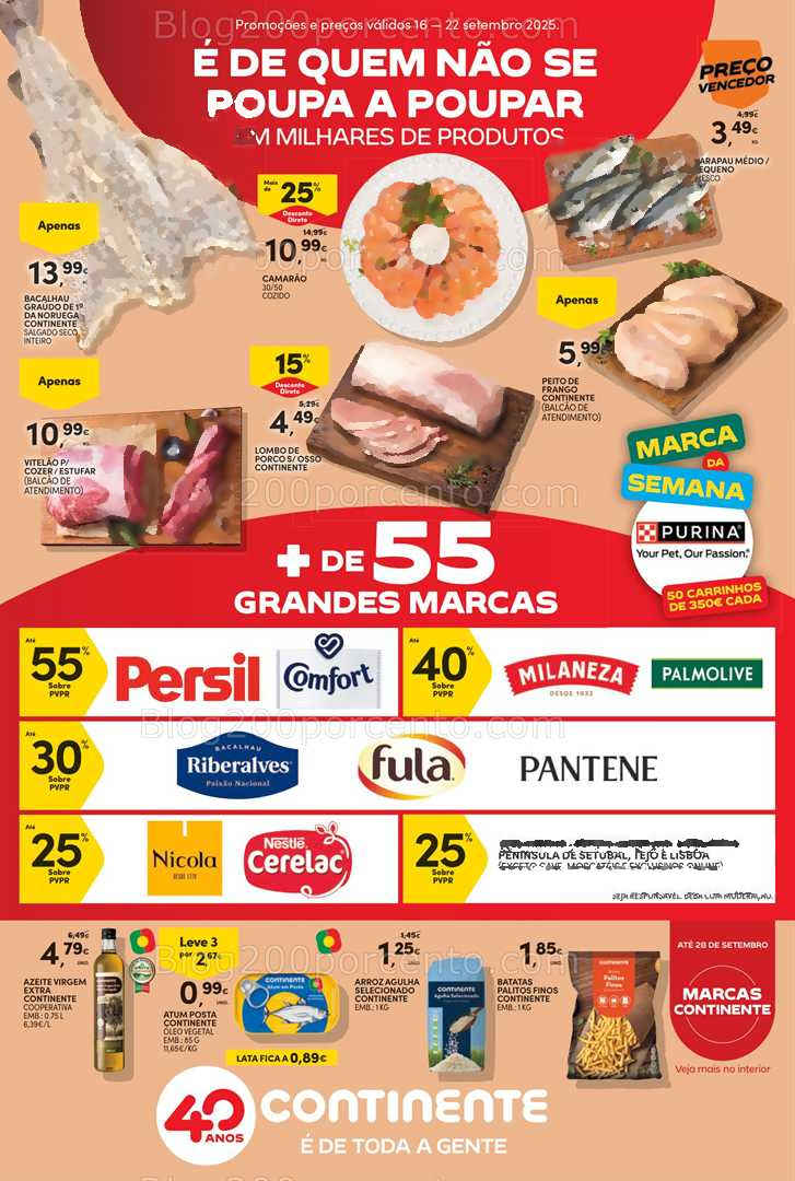 Antevisão Folheto CONTINENTE Bom Dia Promoções de 16 a 22 setembro