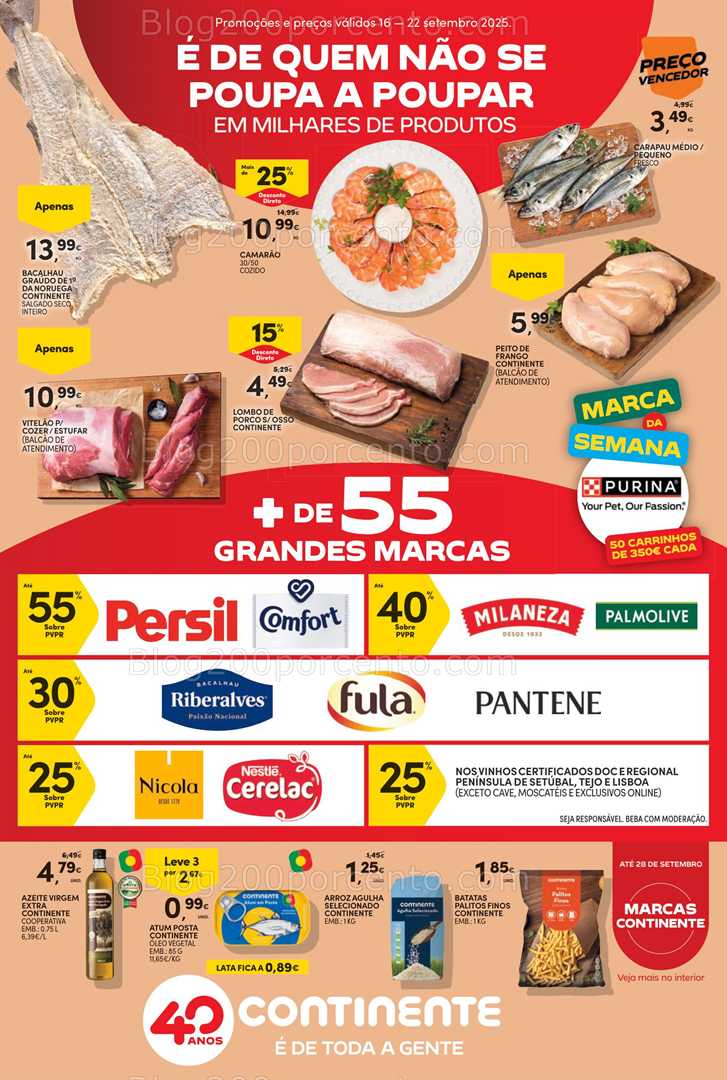 Antevisão Folheto CONTINENTE Bom Dia Promoções de 16 a 22 setembro