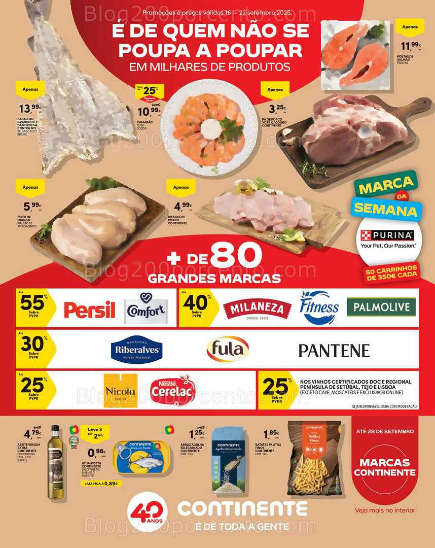 Antevisão Folheto CONTINENTE Madeira Promoções de 16 a 22 setembro