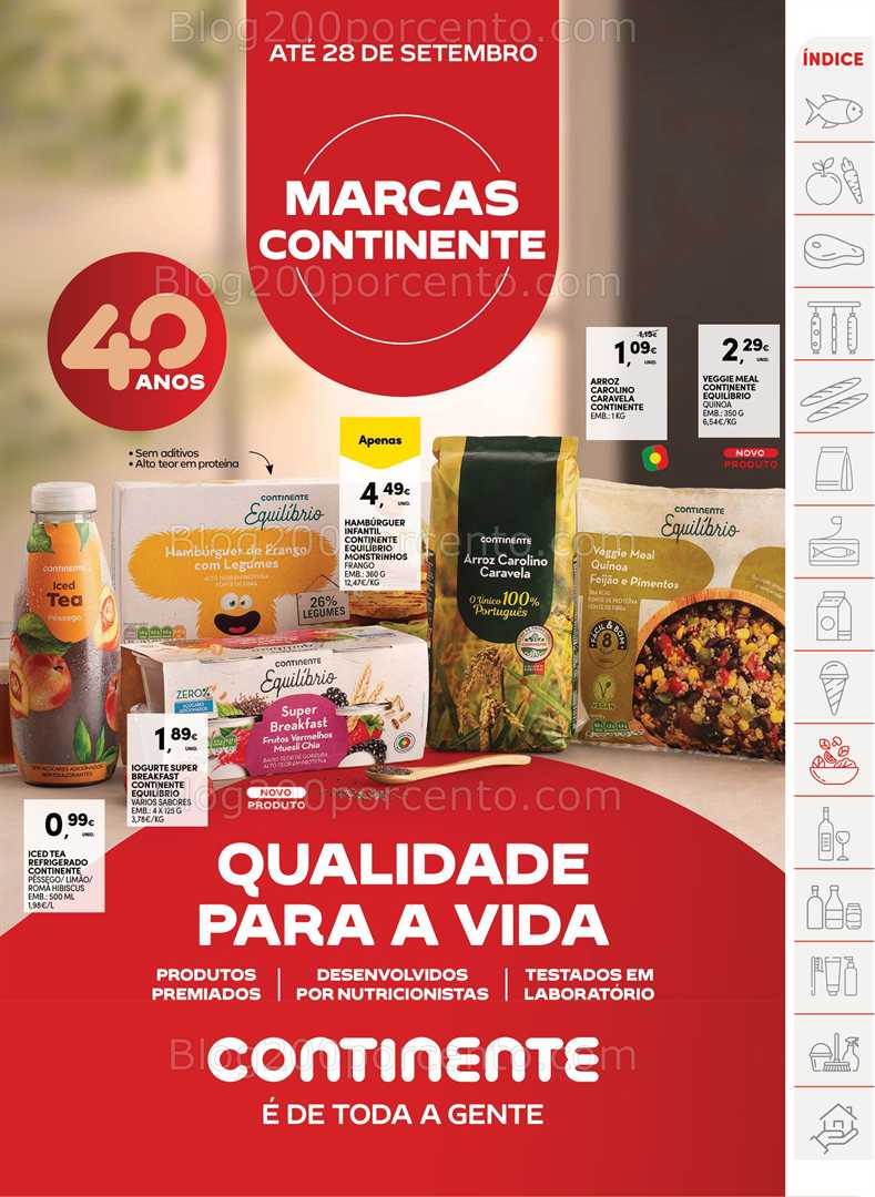 Antevisão Folheto CONTINENTE Promoções de 23 a 29 setembro - Edição Digital