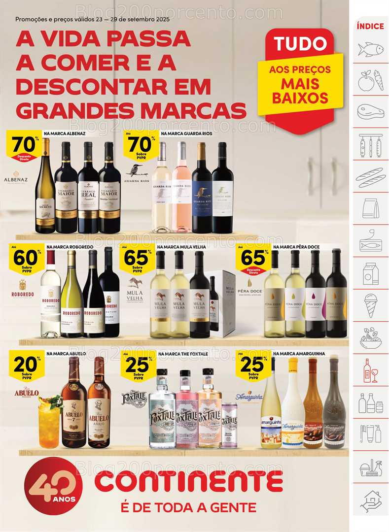 Antevisão Folheto CONTINENTE Promoções de 23 a 29 setembro - Edição Digital