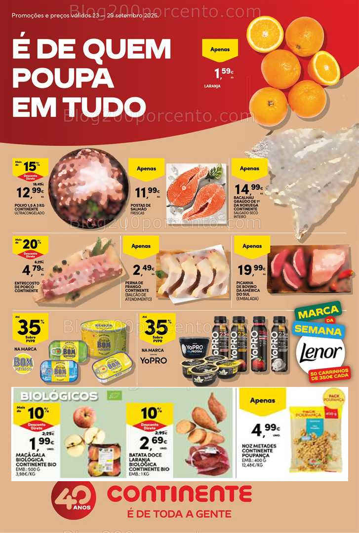 Antevisão Folheto CONTINENTE Bom Dia Promoções de 23 a 29 setembro