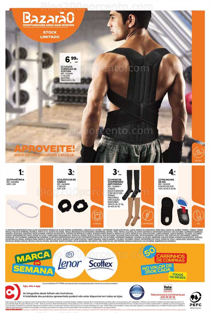 Antevisão Folheto CONTINENTE Bazarão Promoções de 23 a 29 setembro