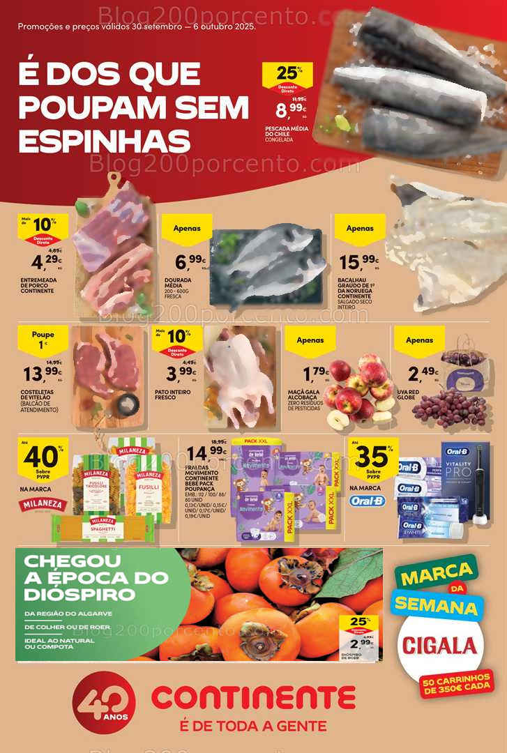 Antevisão Folheto CONTINENTE Bom Dia Promoções de 30 setembro a 6 outubro