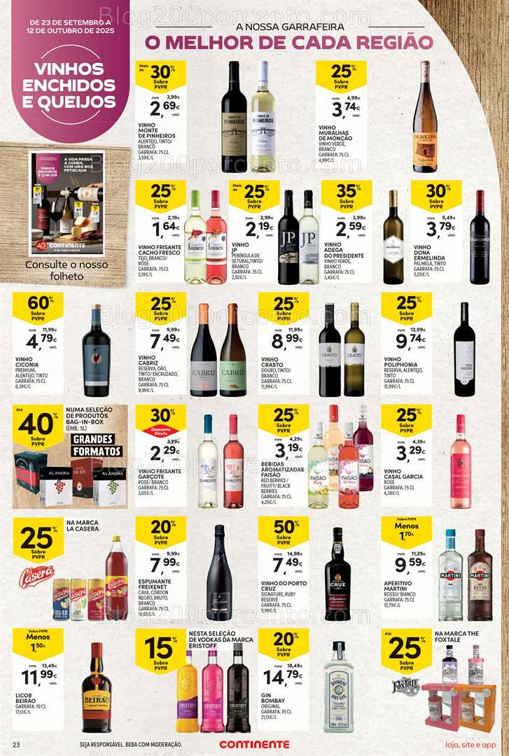 Antevisão Folheto CONTINENTE Bom Dia Promoções de 30 setembro a 6 outubro