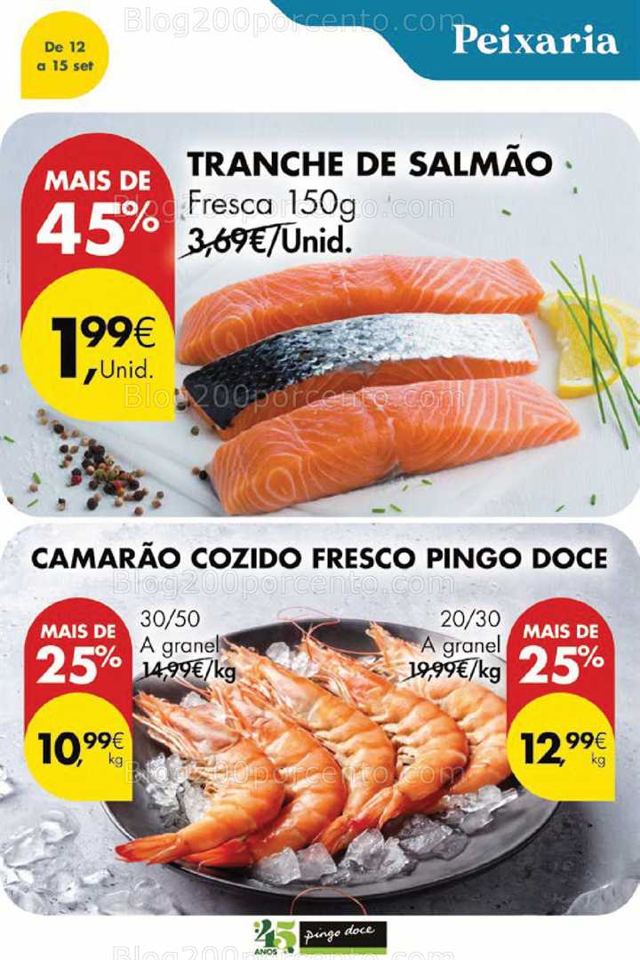 Antevisão Folheto PINGO DOCE Promoções Fim de Semana - 12 a 15 setembro