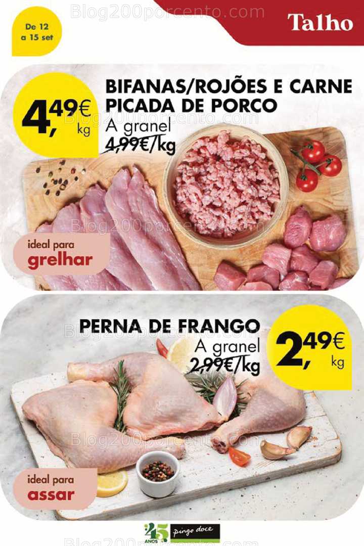Antevisão Folheto PINGO DOCE Promoções Fim de Semana - 12 a 15 setembro