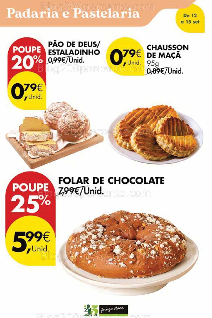 Antevisão Folheto PINGO DOCE Promoções Fim de Semana - 12 a 15 setembro