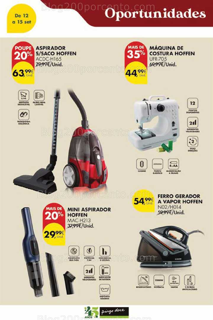Antevisão Folheto PINGO DOCE Promoções Fim de Semana - 12 a 15 setembro