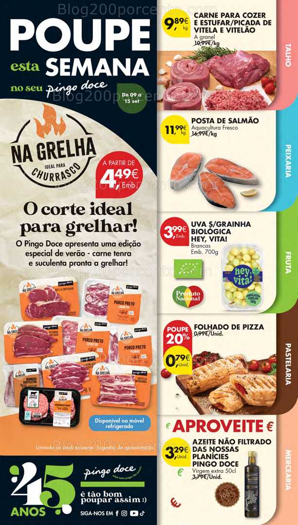 Antevisão Folheto PINGO DOCE Madeira Promoções de 9 a 15 setembro