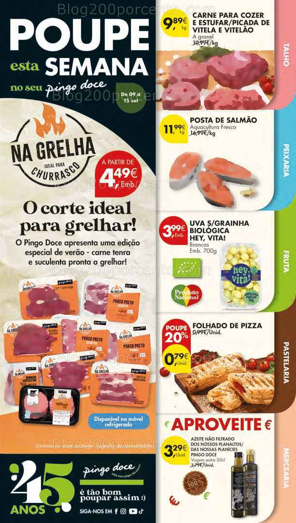 Antevisão Folheto PINGO DOCE Promoções de 9 a 15 setembro - Edição Digital