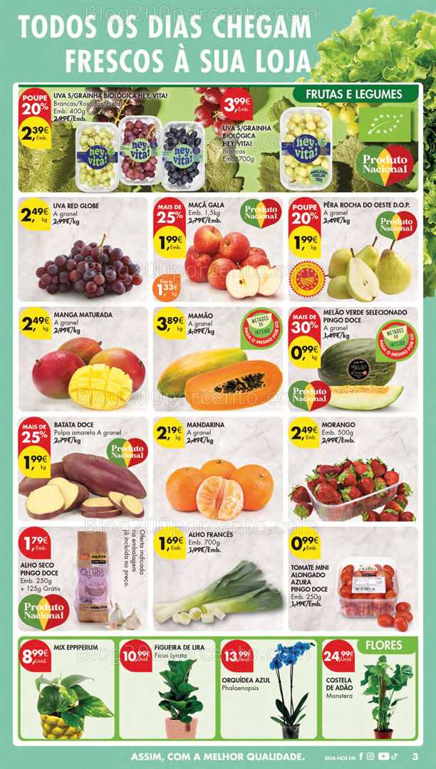 Antevisão Folheto PINGO DOCE Promoções de 9 a 15 setembro - Edição Digital