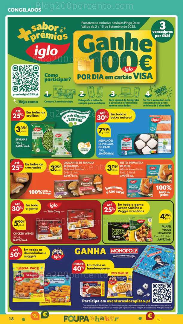 Antevisão Folheto PINGO DOCE Lojas Grandes Promoções de 9 a 15 setembro