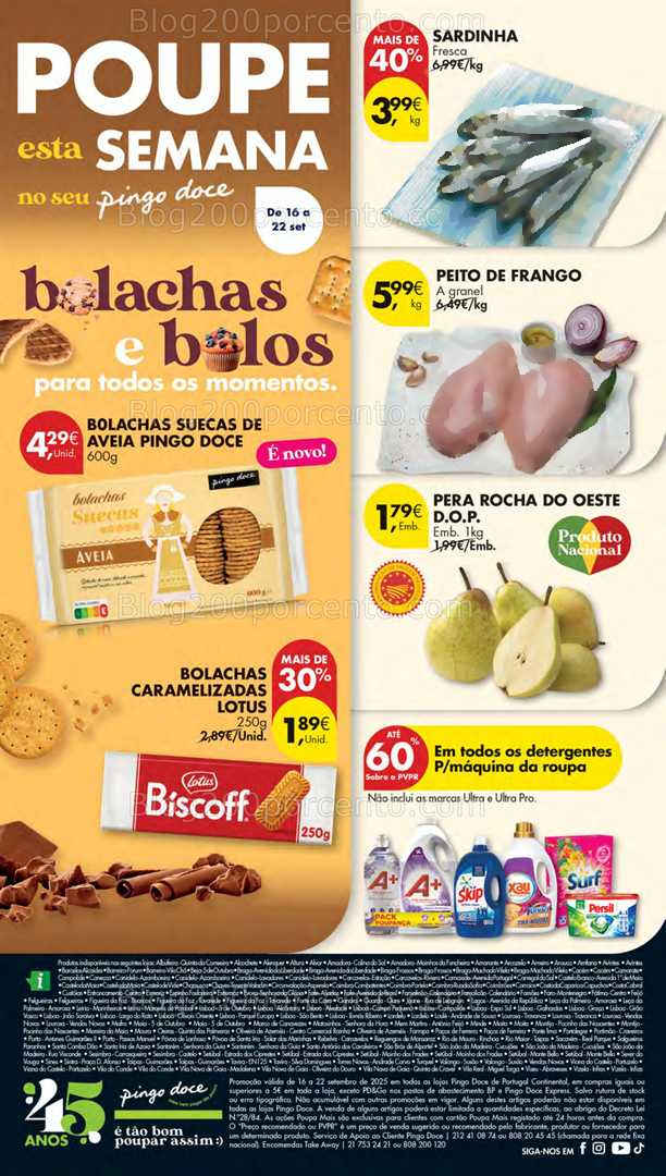 Antevisão Folheto PINGO DOCE Super Promoções de 16 a 22 setembro
