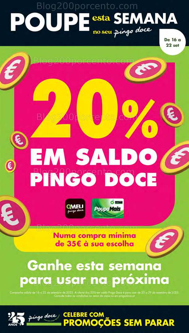Antevisão Folheto PINGO DOCE Promoções de 16 a 22 setembro