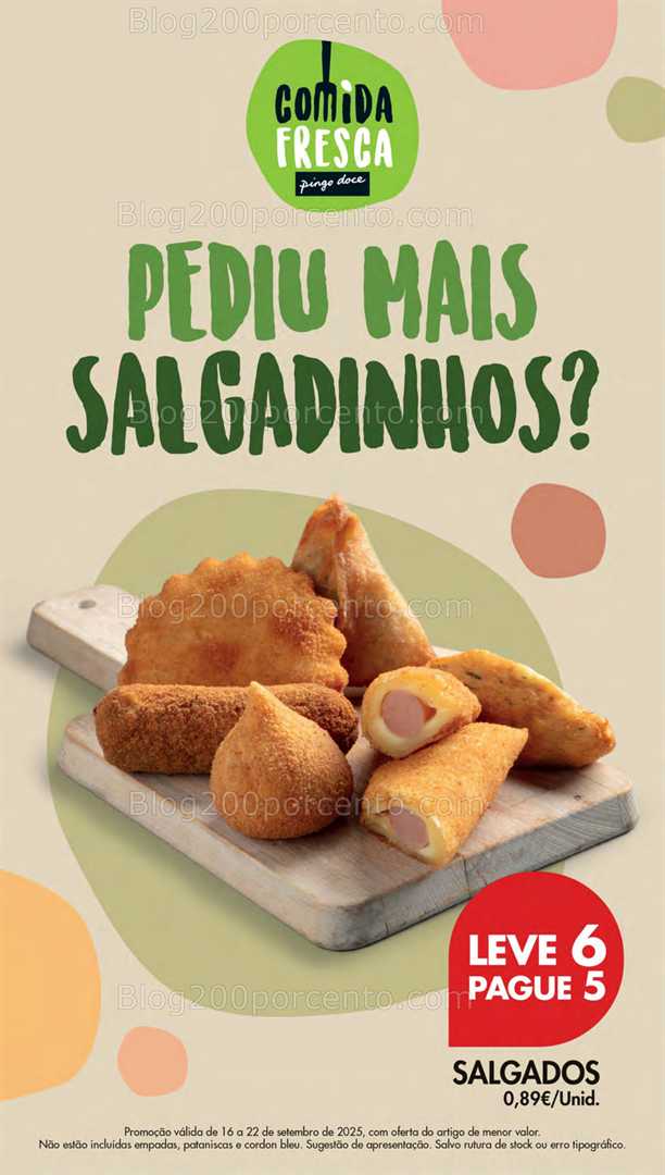 Antevisão Folheto PINGO DOCE Promoções de 16 a 22 setembro