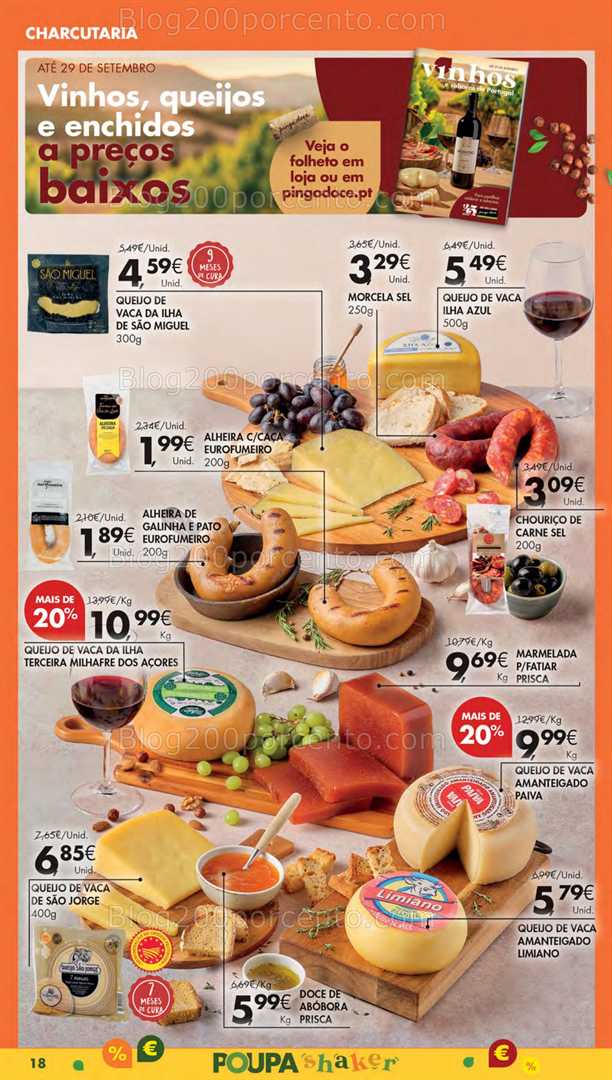 Antevisão Folheto PINGO DOCE Promoções de 16 a 22 setembro