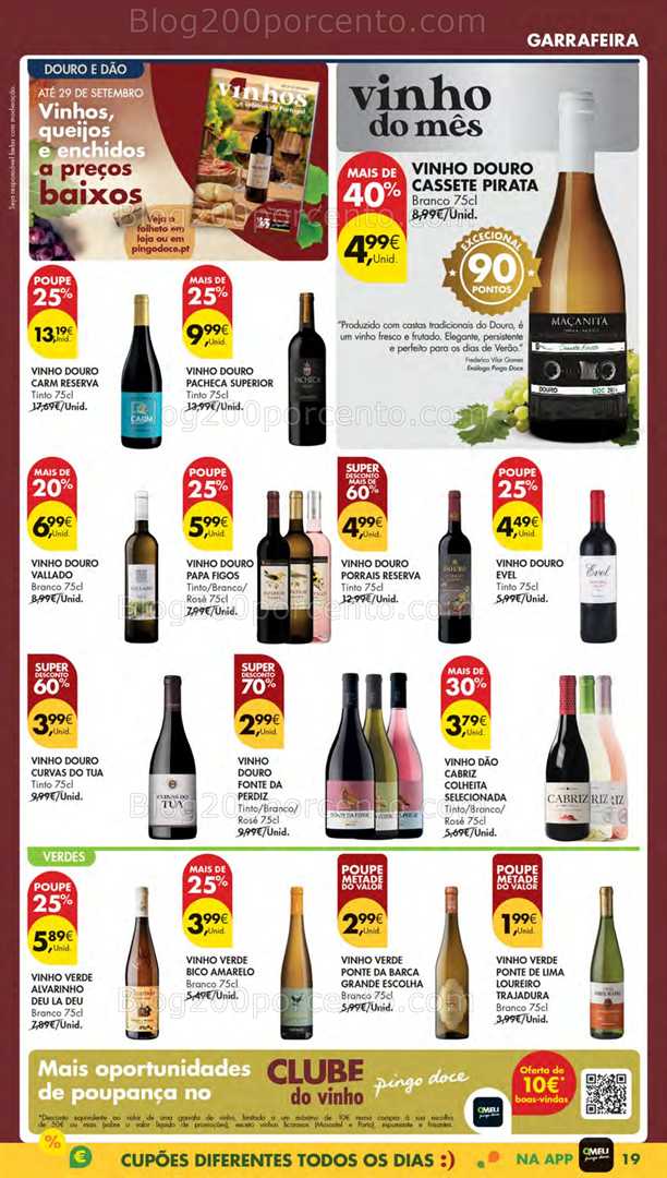 Antevisão Folheto PINGO DOCE Promoções de 16 a 22 setembro