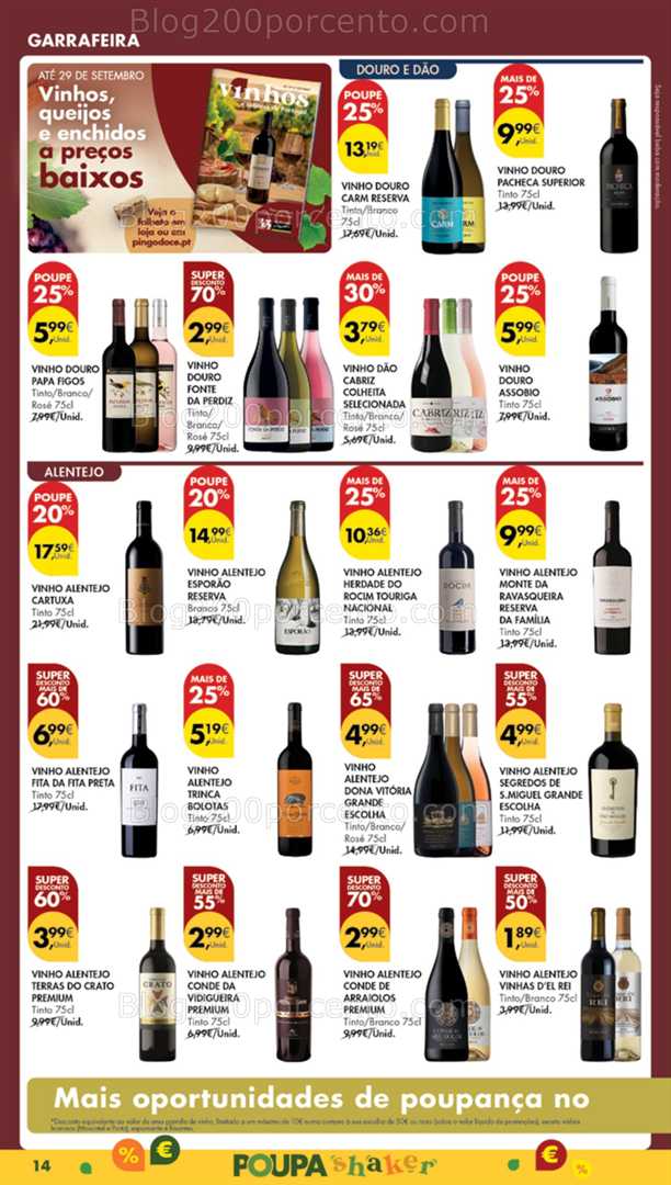Antevisão Folheto PINGO DOCE Madeira Promoções de 16 a 22 setembro