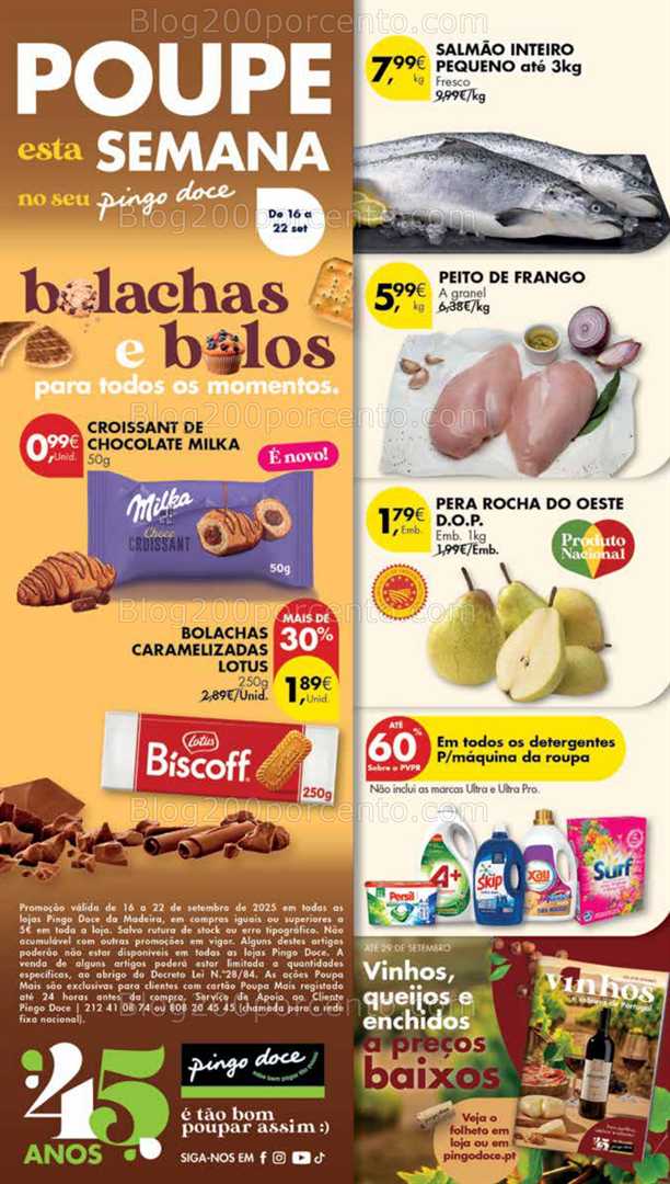 Antevisão Folheto PINGO DOCE Madeira Promoções de 16 a 22 setembro